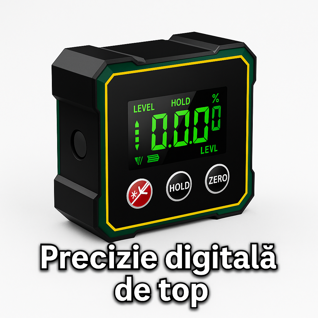 Inclinometru Digital Profesional cu Laser
